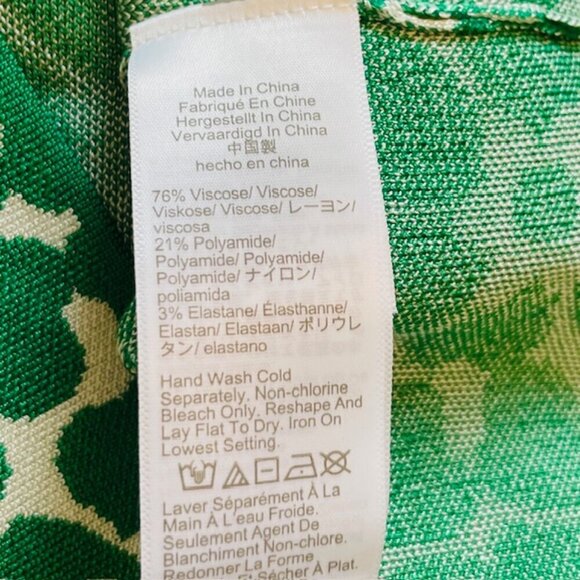 J. Crew Sweater Tank Floral Preppy Knit Jacquard Top NWT S/M - Picture 6 of 6